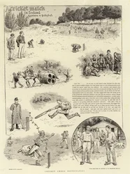 Ein Cricket-Match in Irland